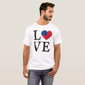 Liefde voor Samoa T-shirt (Voorkant volledig)