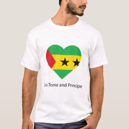 Liefde voor Sao Tomé en Principe T-shirt