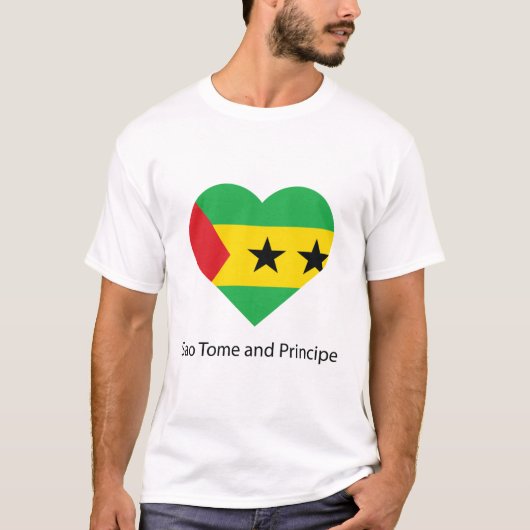 Liefde voor Sao Tomé en Principe T-shirt (Voorkant)