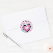 LIEFDE voor shampoo ©StyleStickers™ Ronde Sticker (Envelop)