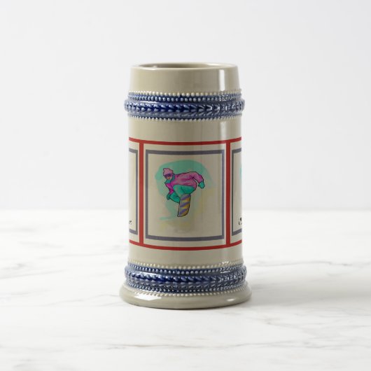 Liefde voor snowboarden - bierpul (Center)