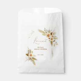 Liefde voor strandpampasgras is zoet, neem een tra bedankzakje