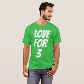 Liefde voor t-shirt (Voorkant volledig)