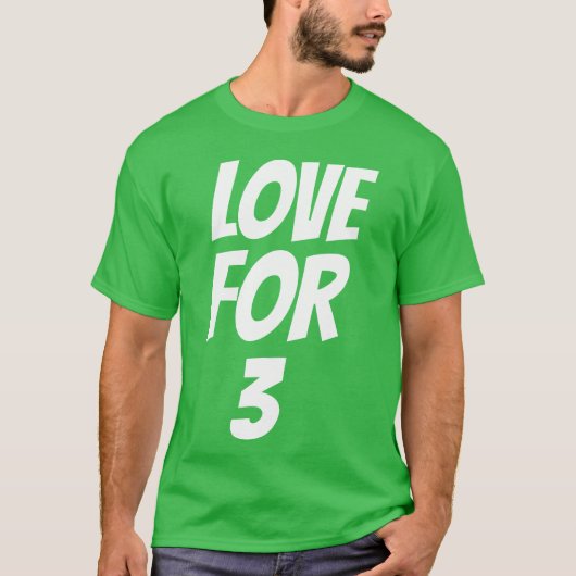 Liefde voor t-shirt (Voorkant)