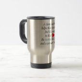 Liefde voor Teach Dance Travel Mug Reisbeker (Voorkant links)