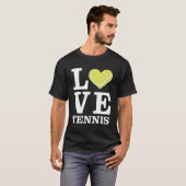 Liefde voor Tennis T-shirt (Voorkant volledig)
