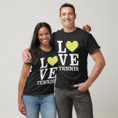 Liefde voor Tennis T-shirt (Unisex)