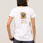 Liefde voor Toast T-Shirt (Achterkant)