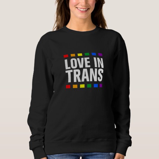 liefde voor trans - dnjestrië pride maand pride lg trui (Voorkant)