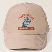 Liefde voor Trucker Hat Trucker Pet (Voorkant)