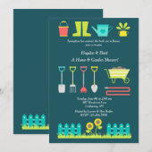 Liefde voor tuinbouw en tuinbouw kaart (Voorkant / Achterkant)