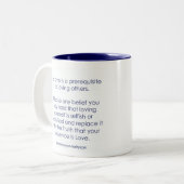 Liefde voor uzelf - Mok van bomen (Voorkant links)