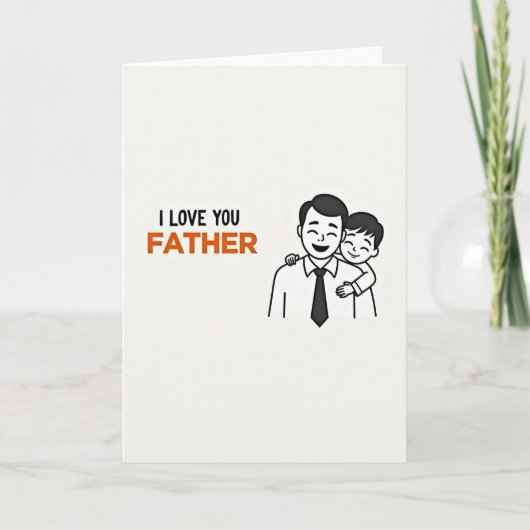 Liefde voor Vader Kaart (Voorkant)