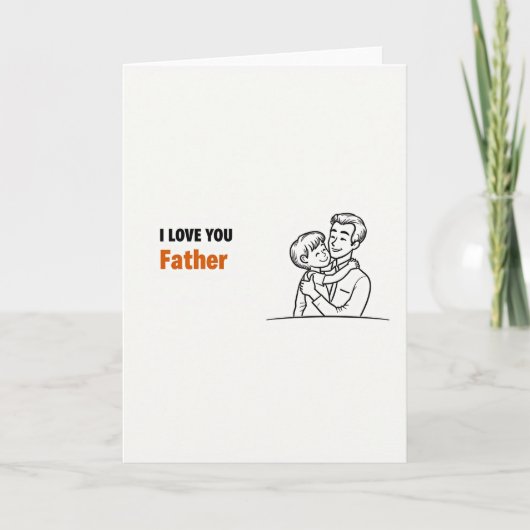 Liefde voor Vader Kunstkaart Kaart (Voorkant)