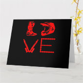 Liefde voor vuile bike Funny Gift voor fietsers Kaart (Gele Bloem)