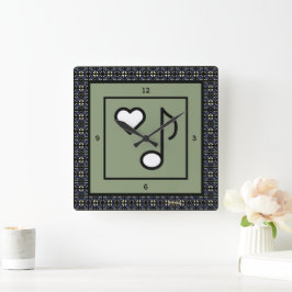 LIEFDE Voor Wat Je Doet Klok door Adiela Akoo