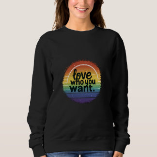 Liefde Voor Wie Je Wil Regenboog Bericht Trui