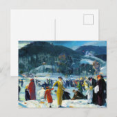 Liefde voor Winter (1914) George Bellows Briefkaart (Voorkant / Achterkant)