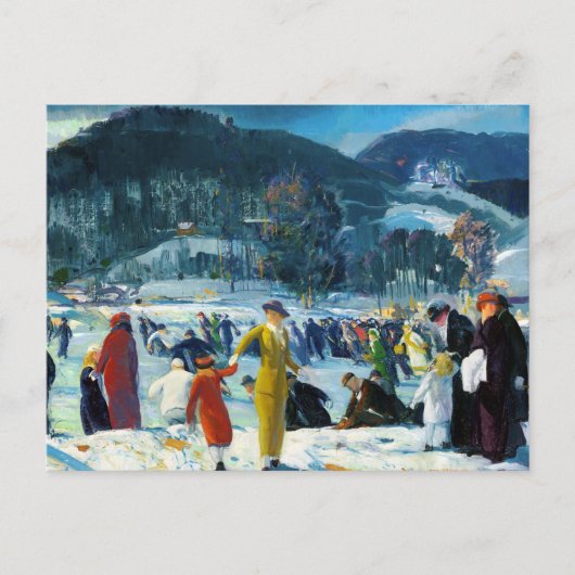 Liefde voor Winter (1914) George Bellows Briefkaart (Voorkant)
