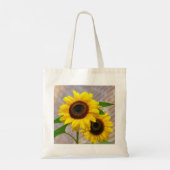 LIEFDE VOOR ZONNEBLOEM TOTE BAG (Achterkant)