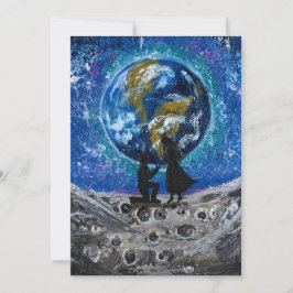 Liefde voorbij de Maan - handgemaakte kunstwerken Kaart