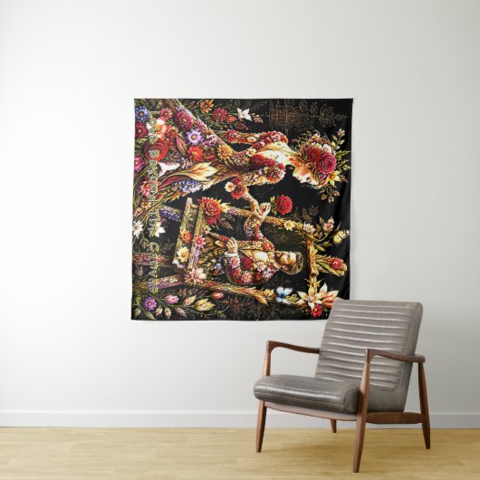 Liefde voorbij het canvas wandkleed (In Situ (horizontaal))