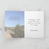 Liefde. Vrede. Austin. 360 het Ornament van Feestdagen Kaart (Binnen)