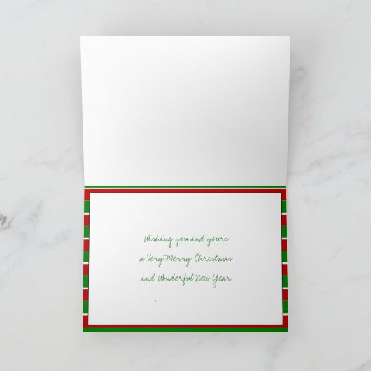 liefde, vrede, de kaart van de vreugdevakantie (Binnen)