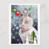 Liefde, vrede en vreugde briefkaart (Voorkant)