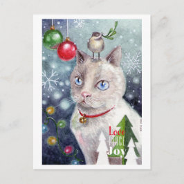 Liefde, vrede en vreugde briefkaart