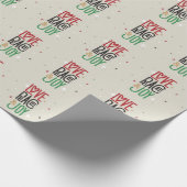 Liefde, vrede en vreugde cadeaupapier (Hoek)