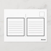 liefde , vrede en vreugde gedurfde , moderne , kla briefkaart (Achterkant)