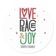 Liefde, vrede en vreugde van uw familie