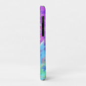 Liefde Vrede Hippie Pastel Regenboog Batik Tie Dye Case-Mate iPhone Case (Achterkant/links)