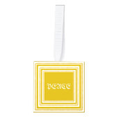 Liefde Vrede Hoop en Vreugde Decoratie (Voorkant)