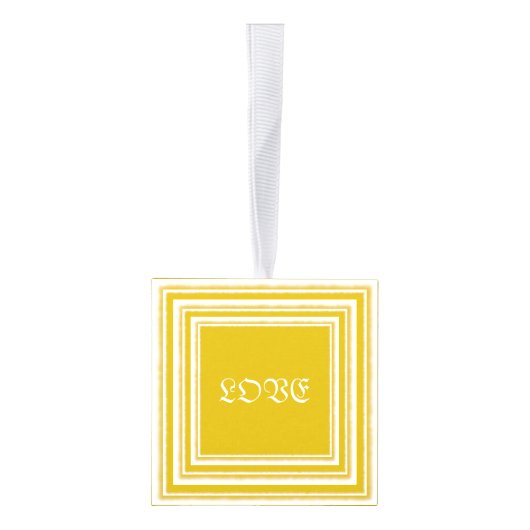 Liefde Vrede Hoop en Vreugde Decoratie (Rechts)