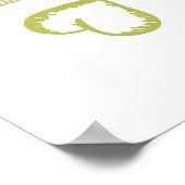 Liefde, Vrede, Hoop, Joy Poster (Hoek)