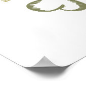 Liefde, Vrede, Hoop, Joy Poster (Hoek)