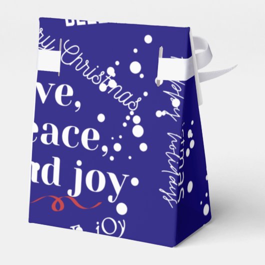 Liefde, Vrede, Joy Bedankdoosjes (Achterkant)