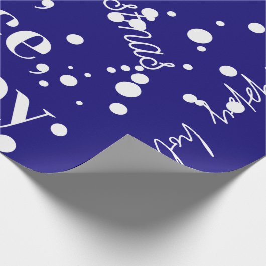 Liefde, Vrede, Joy Cadeaupapier (Hoek)