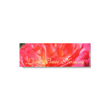 Liefde Vrede Verpleegster Canvas Roos Kunst Prints