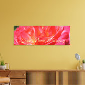 Liefde Vrede Verpleegster Canvas Roos Kunst Prints (Insitu (Woonkamer))