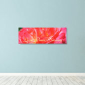 Liefde Vrede Verpleegster Canvas Roos Kunst Prints (Insitu (Houten vloer))