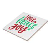 Liefde vrede Vreugde 47 Tegeltje (Zijkant)