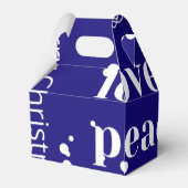 Liefde, vrede, vreugde, bedankdoosjes (Achterkant)