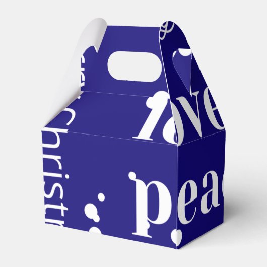 Liefde, vrede, vreugde, bedankdoosjes (Achterkant)