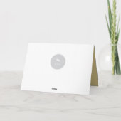 Liefde Vrede Vreugde Calligraphy Modern 6 Foto Col Feestdagen Kaart (Achterkant)