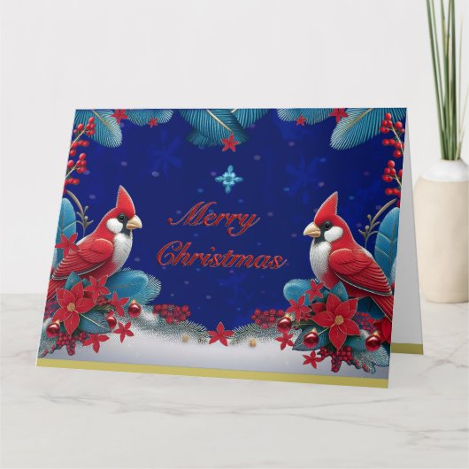 Liefde, vrede, vreugde: een kerstzegen kaart (Voorkant)