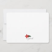 Liefde Vrede & Vreugde Foto Kerstkaart Kaart (Achterkant)