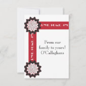 Liefde, Vrede, Vreugde IV Kaart (Achterkant)